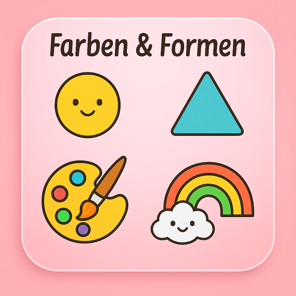 Arbeitsblätter Farben und Formen Button-Vorschau