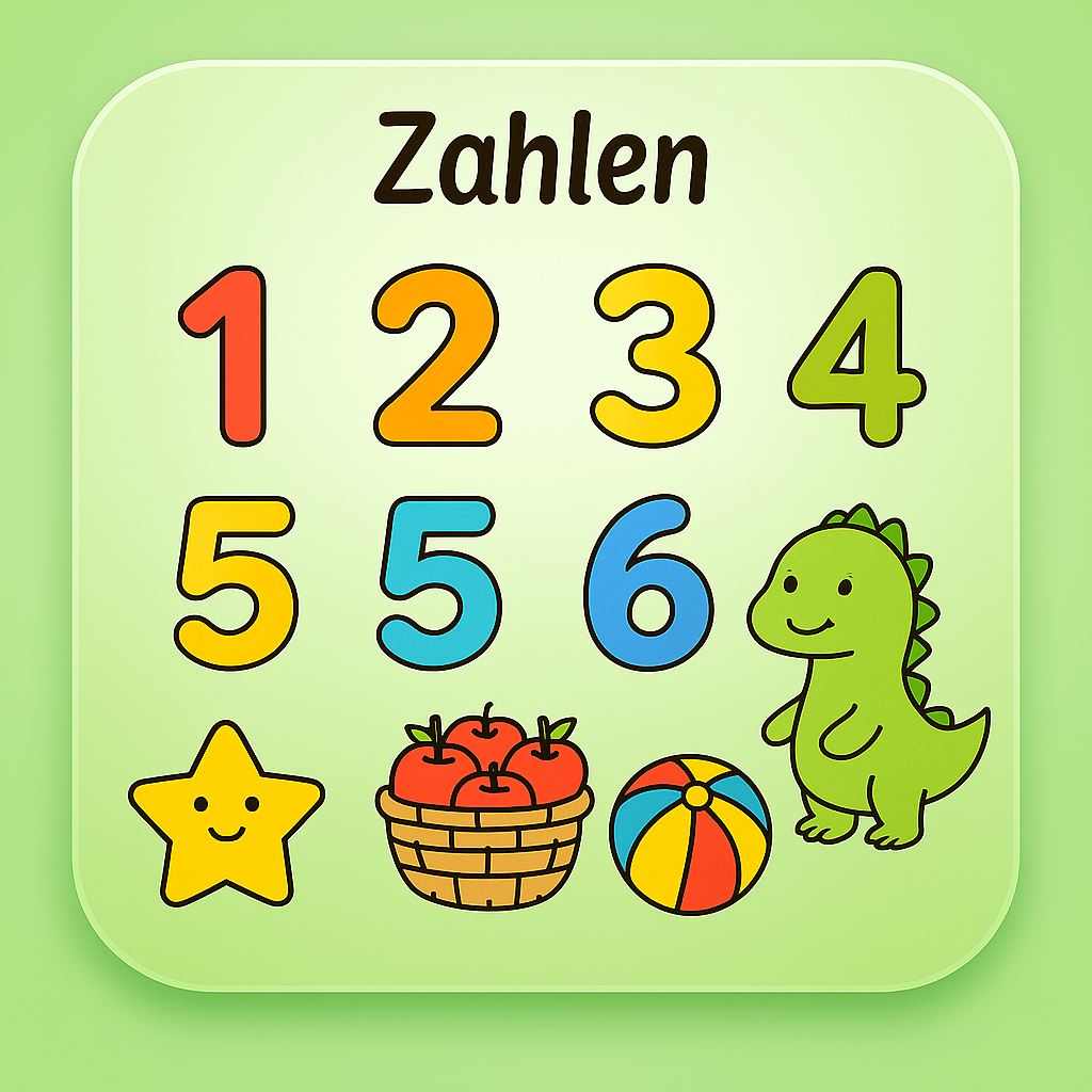 Arbeitsblätter Zahlen Button-Vorschau